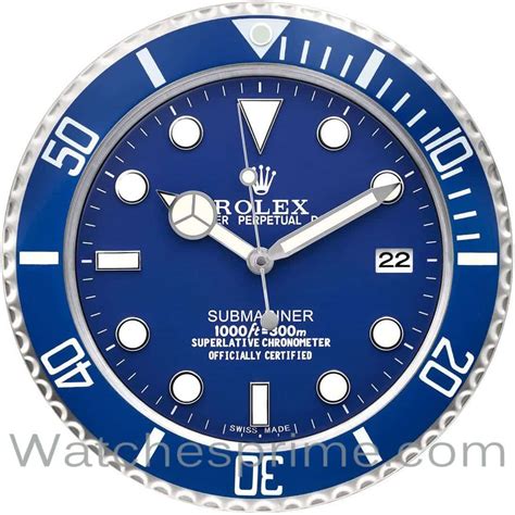 rolex submarier wall clock|rolex sea dweller wall clock.